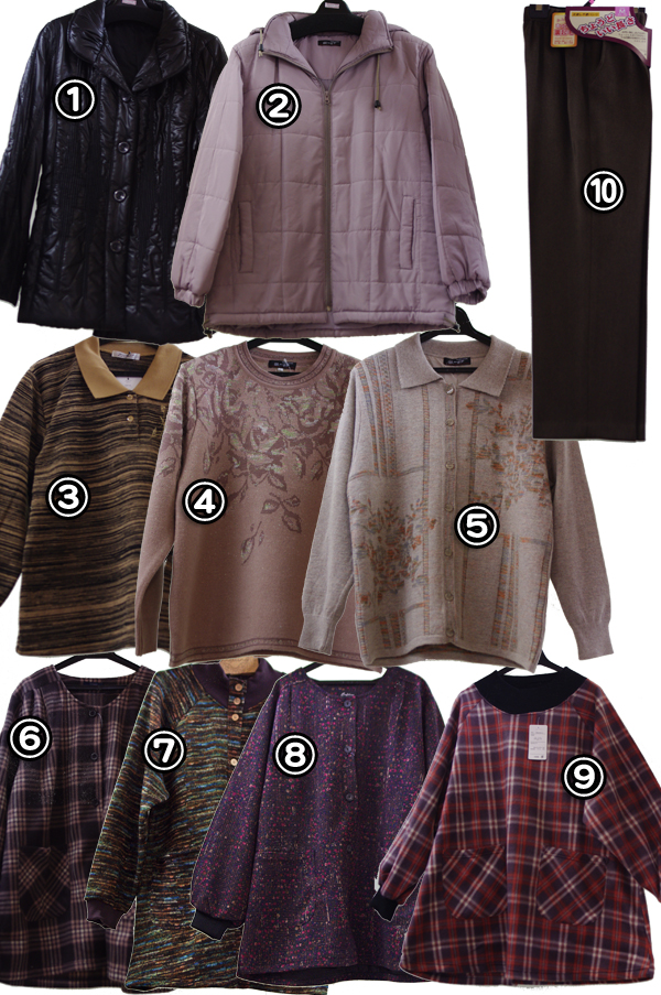 かっぽう、スモックを中心に裏起毛ズボンや中綿ジャケットも充実の品揃え