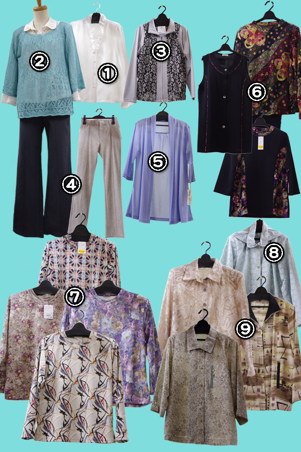 春物新作、続々入荷中!カットソー、ブラウス中心に肌寒さをカバーする商品郡。大好評のスーパーストレッチボトムも春バージョン入荷!